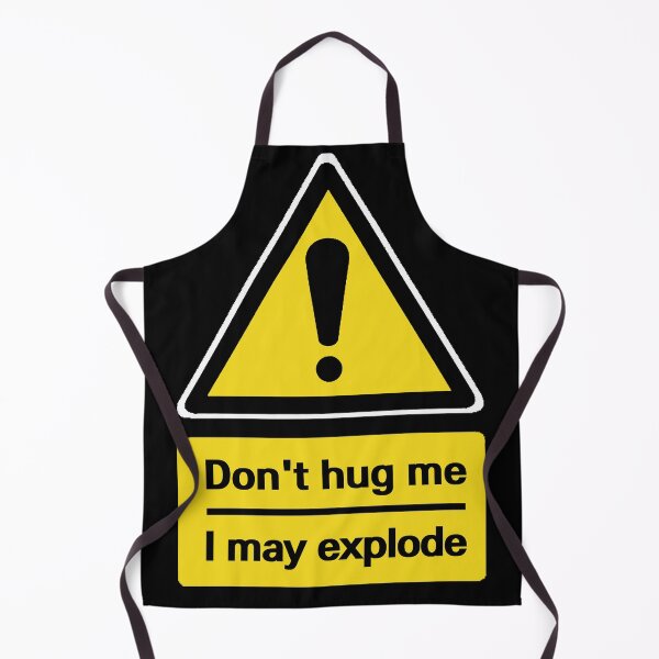 Item preview, Don't hug me, I may explode designed and sold by Mr Groovey.