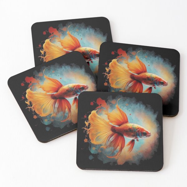Item preview, Light in the Water: Golden Fish Charm designed and sold by FreshArtFusion.
