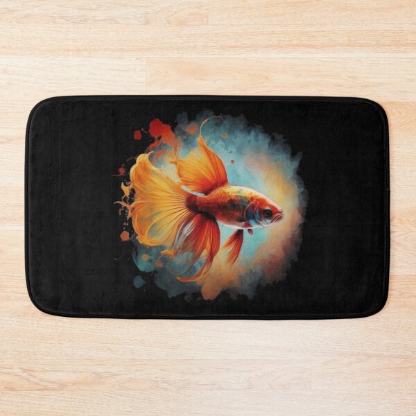 Item preview, Light in the Water: Golden Fish Charm designed and sold by FreshArtFusion.