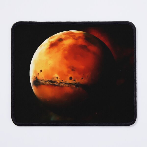 Item preview, The red planet and utopia, Space Inspirations designed and sold by Gabi.Media.