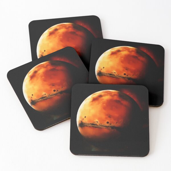 Item preview, The red planet and utopia, Space Inspirations designed and sold by Gabi.Media.