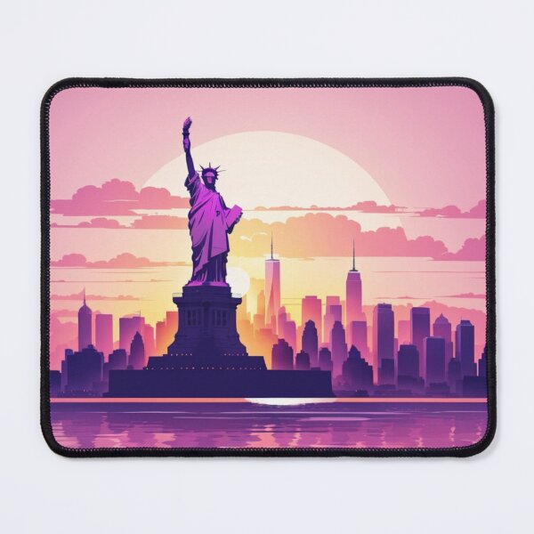Item preview, The Silhouette of New York City Skyline designed and sold by Alexis Art Collection.