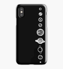 Black Planets iPhone XS Case