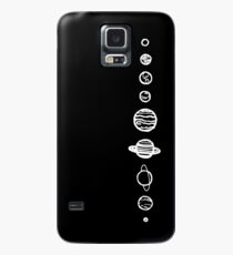 Black Planets Case/Skin for Samsung Galaxy