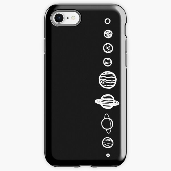 Black Planets iPhone Tough Case