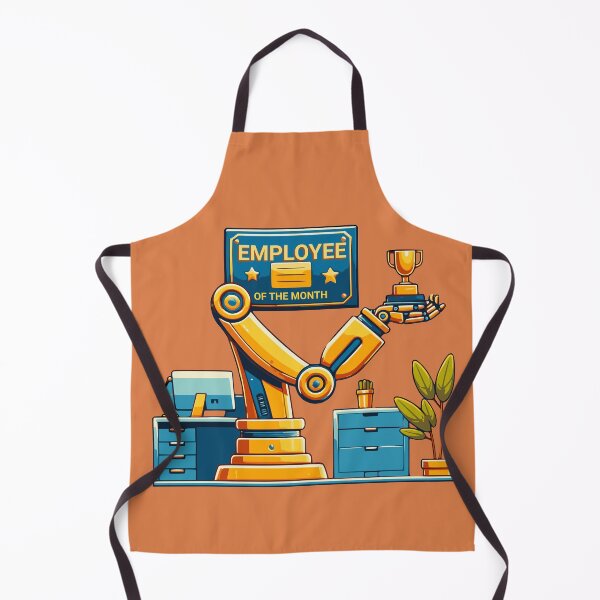 Item preview, EMPLOYEE OF THE MONTH ROBOT AI FUNNY designed and sold by HYPeR-NaTUrE.