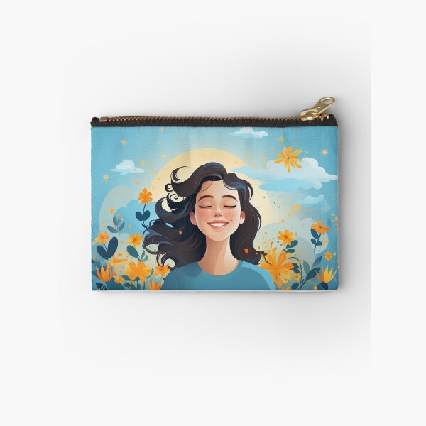 Artikelvorschau, Eine Illustration eines Mädchens mit positivem Geist entworfen und verkauft von FireFXStudio.