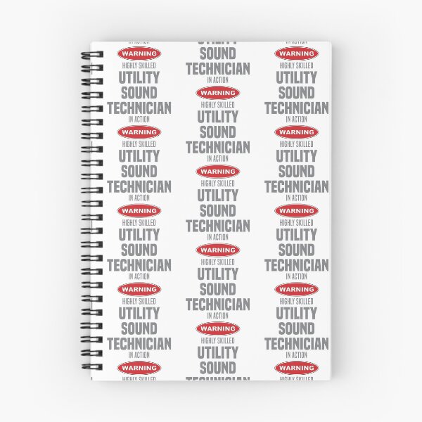 Item preview, Highly Skilled Utility Sound Technician in Action designed and sold by NermilioDesigns.