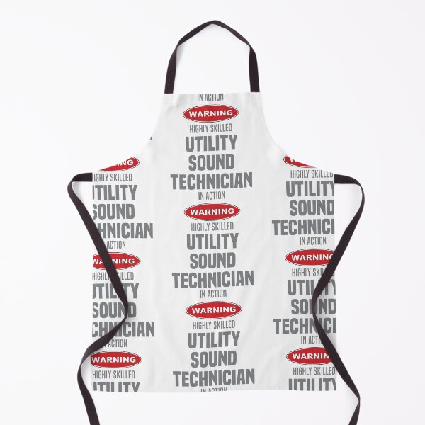 Item preview, Highly Skilled Utility Sound Technician in Action designed and sold by NermilioDesigns.