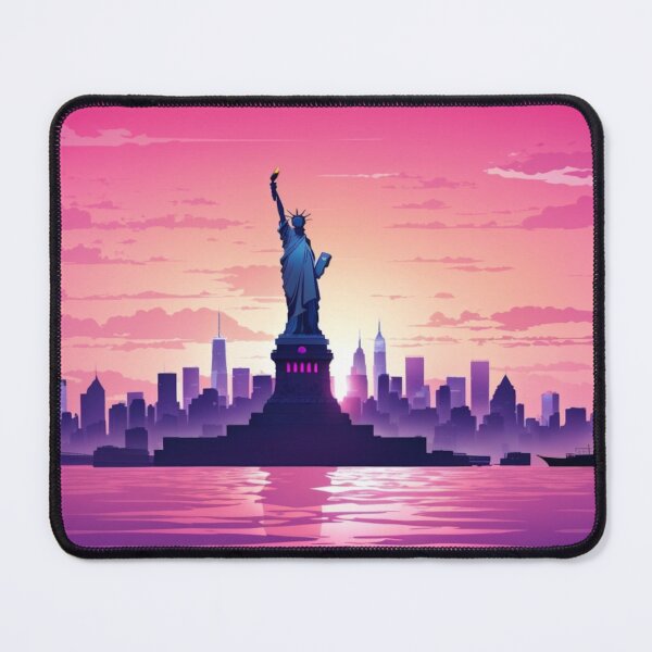 Item preview, 003 The Silhouette of New York City Skyline designed and sold by Alexis Art Collection.