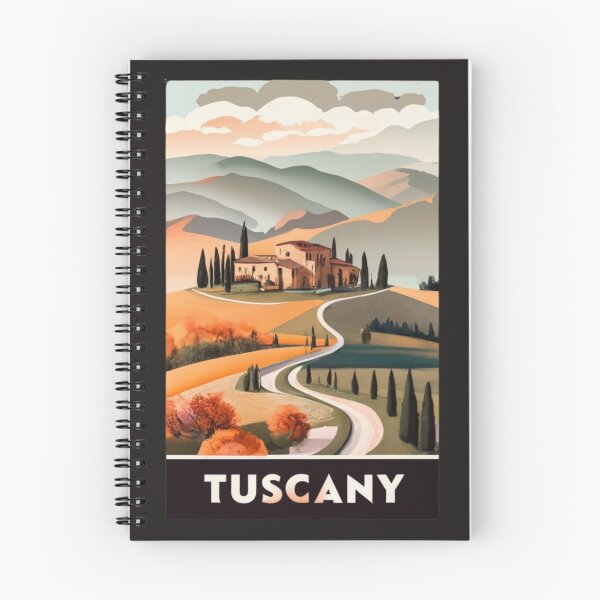 Item preview, A Watercolor Illustration of Tuscany - Italy designed and sold by Sketch-Shack.
