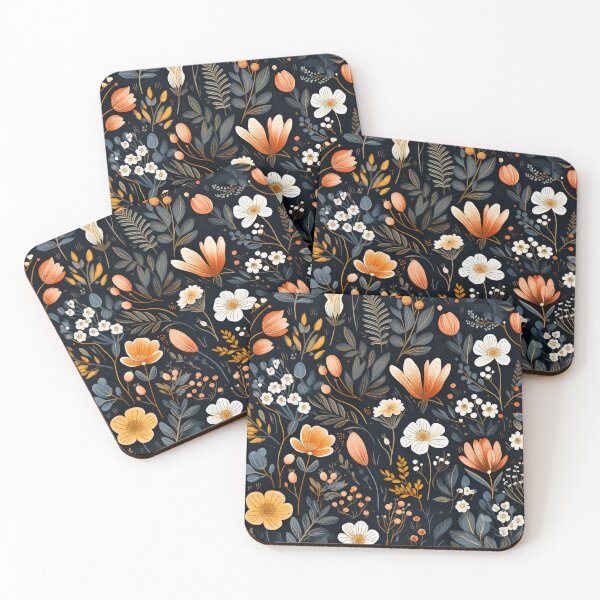 Item preview, Orange Blooms in the Wild Forest designed and sold by PigmeArt.