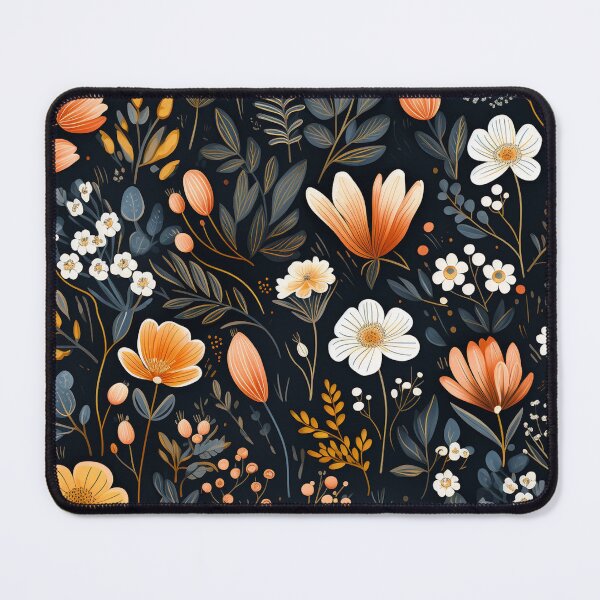 Item preview, Orange Blooms in the Wild Forest designed and sold by PigmeArt.