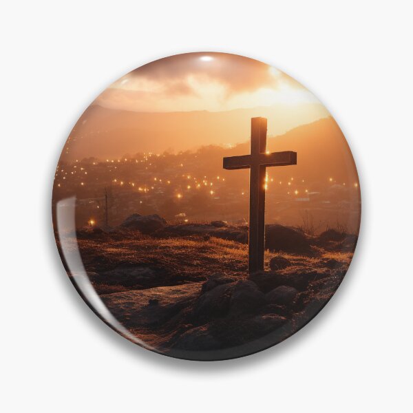 Item preview, A Holy Cross On Mountains designed and sold by FireFXStudio.