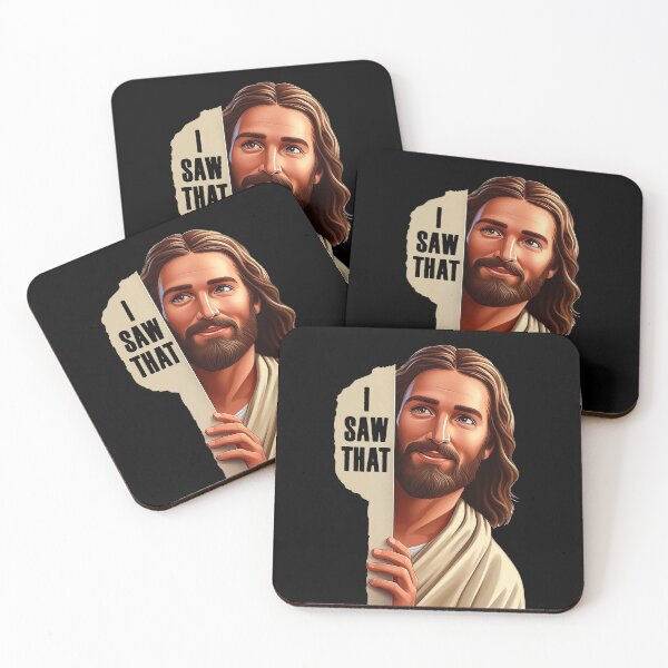 Item preview, I Saw That Jesus meme WWJD designed and sold by plushism.