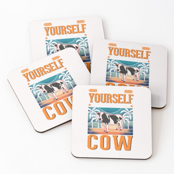 Item preview, Cow Always be yourself Cow designed and sold by CoussaZau.