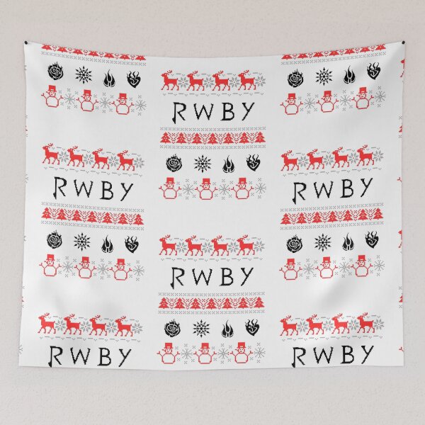 Item preview, A Very RWBY Christmas (White) designed and sold by Fox Dash.