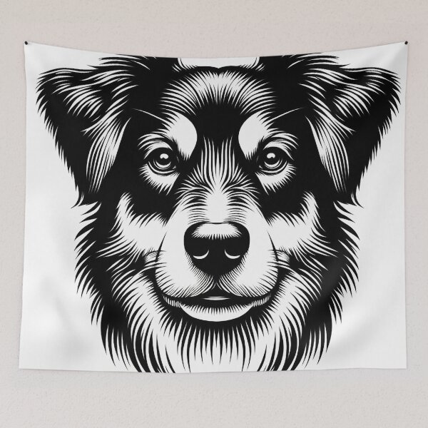Item preview, The Watchful Eyes of a Noble Dog designed and sold by autrouvetout.