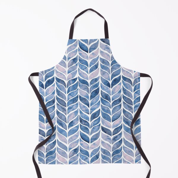 Item preview, Watercolor Whale Tail Tiles - Navy designed and sold by TigaTiga.