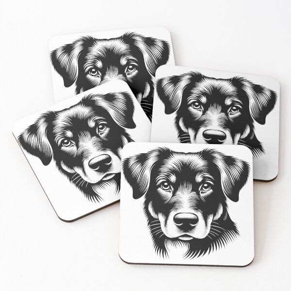 Item preview, The Watchful Eyes of a Noble Dog designed and sold by autrouvetout.