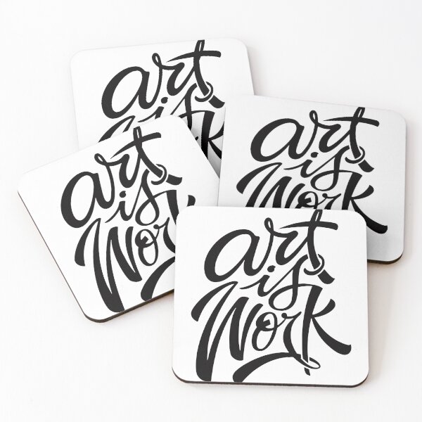 Item preview, Art is Work Art designed and sold by AbuBabaStickers.
