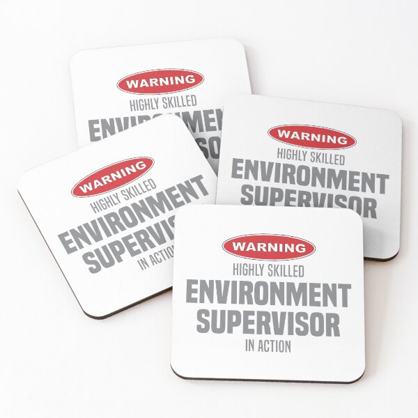 Item preview, Highly Skilled Environment Supervisor in Action designed and sold by NermilioDesigns.