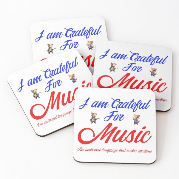 Item preview, I AM GRATEFUL FOR MUSIC designed and sold by BenO63.