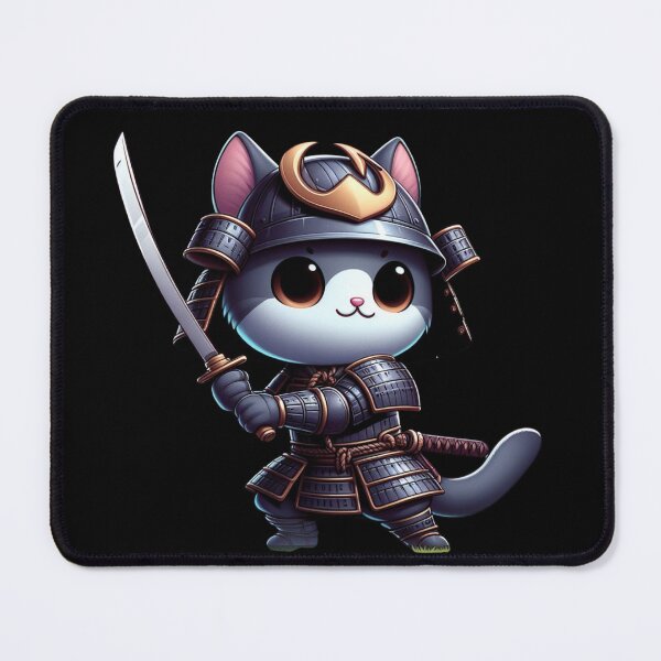 Item preview, Cat with Katana designed and sold by Azrora.
