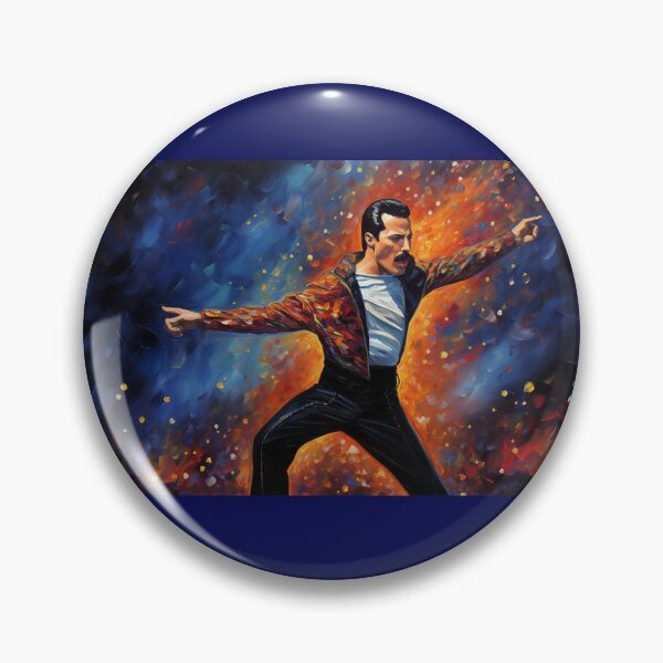 Aperçu de l'œuvre Freddie Mercury Espace créée et vendue par ReverseWorld.