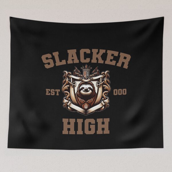 Item preview, Slacker High Funny Design designed and sold by YokujinDesign.