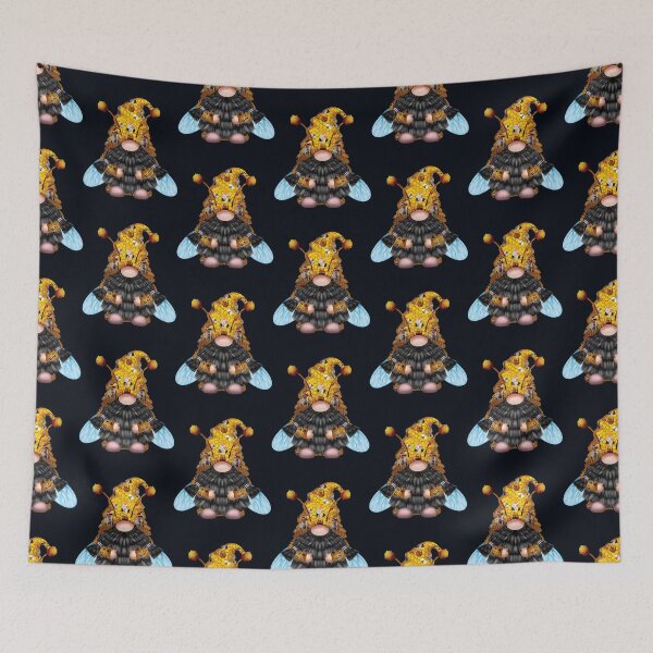 Item preview, Bee Beekeeping Cute Gnome  designed and sold by CoussaZau.