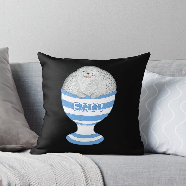 Item preview, Happy Egg Cup Seal designed and sold by raedoes.