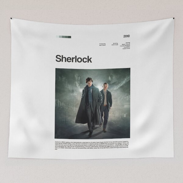 Item preview, Sherlock  series poster designed and sold by paulrommer.