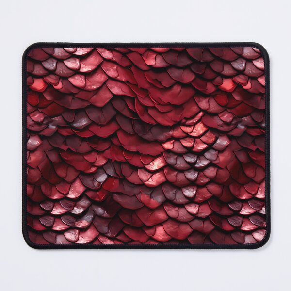 Item preview, Red Dragon Scale Pattern designed and sold by spookycutepeeps.