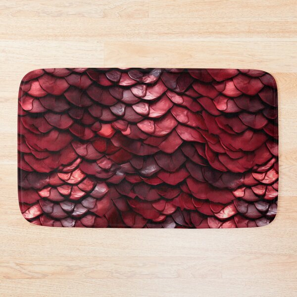 Item preview, Red Dragon Scale Pattern designed and sold by spookycutepeeps.