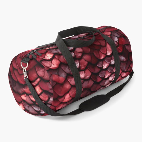Artikelvorschau, Rotes Drachenschuppenmuster entworfen und verkauft von spookycutepeeps.