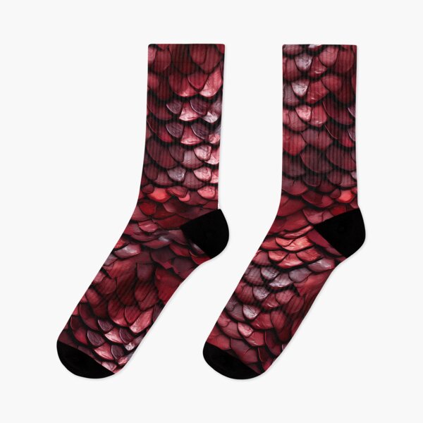 Item preview, Red Dragon Scale Pattern designed and sold by spookycutepeeps.