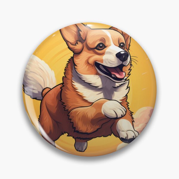 Item preview, Sunrise Sprint Corgi designed and sold by PatentedPrints.