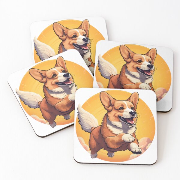 Item preview, Sunrise Sprint Corgi designed and sold by PatentedPrints.