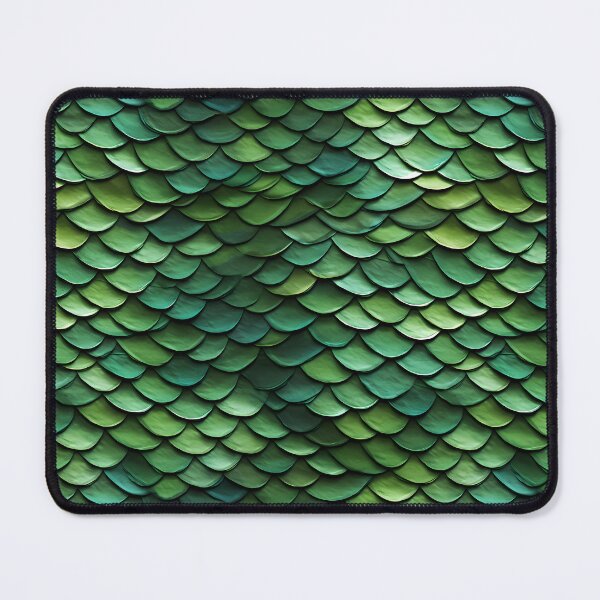 Item preview, Green Dragon Scale Pattern designed and sold by spookycutepeeps.