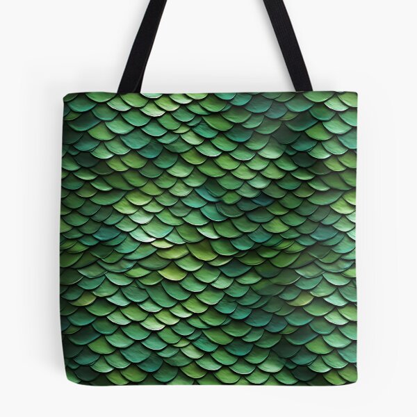 Item preview, Green Dragon Scale Pattern designed and sold by spookycutepeeps.