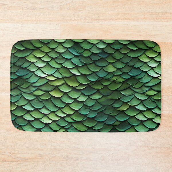 Item preview, Green Dragon Scale Pattern designed and sold by spookycutepeeps.