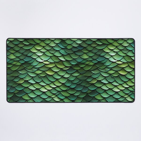 Item preview, Green Dragon Scale Pattern designed and sold by spookycutepeeps.
