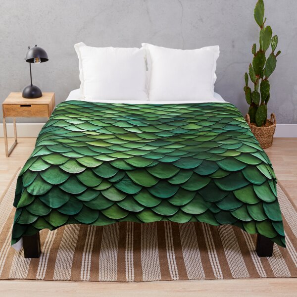 Item preview, Green Dragon Scale Pattern designed and sold by spookycutepeeps.