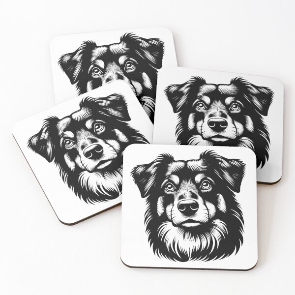 Item preview, The Watchful Eyes of a Noble Dog" designed and sold by autrouvetout.