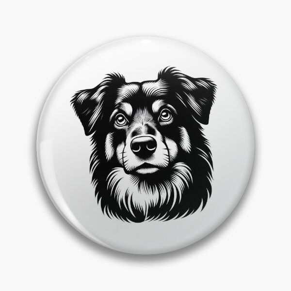 Item preview, The Watchful Eyes of a Noble Dog" designed and sold by autrouvetout.