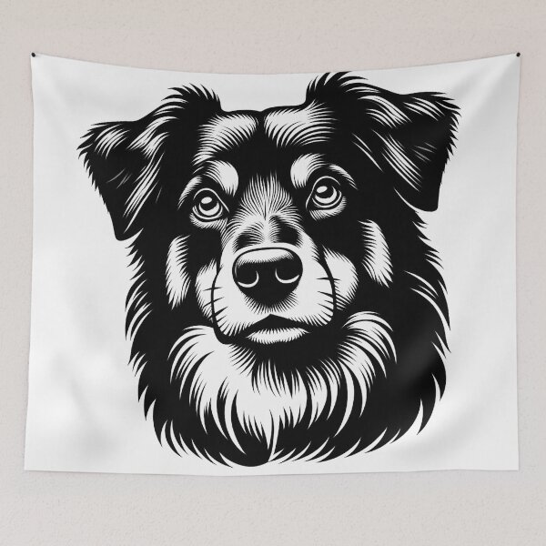 Item preview, The Watchful Eyes of a Noble Dog" designed and sold by autrouvetout.