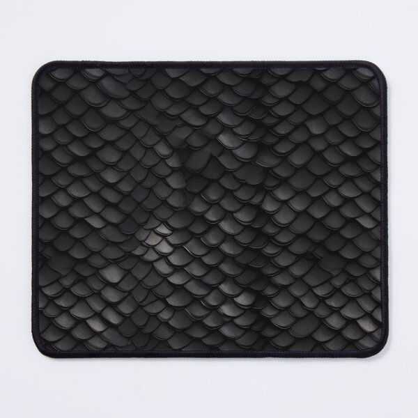 Item preview, Black Dragon Scale Pattern designed and sold by spookycutepeeps.