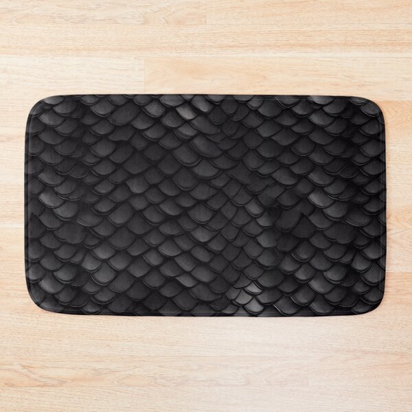 Item preview, Black Dragon Scale Pattern designed and sold by spookycutepeeps.