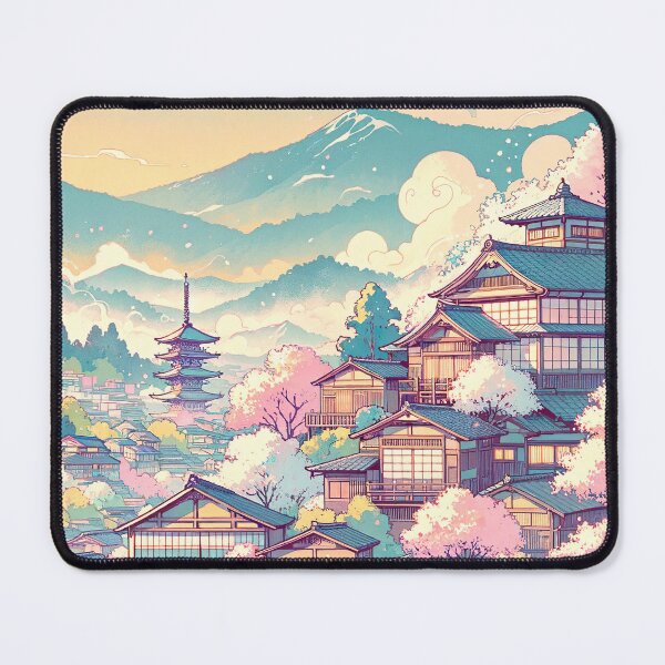 Artikelvorschau, Kyoto-Illustration entworfen und verkauft von unrealartwork.